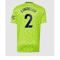 Dres Manchester United Victor Lindelof #2 Rezervni 2022-23 Kratak Rukav